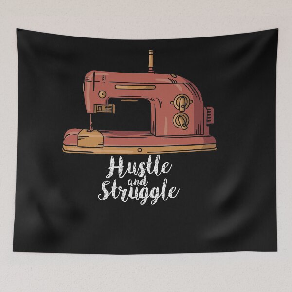 Item preview, Retro vintage sewing machine sewing gift designed and sold by MichaelTeupser.