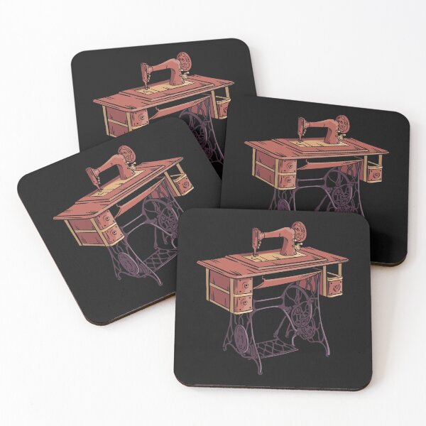 Item preview, Retro vintage sewing machine sewing gift designed and sold by MichaelTeupser.