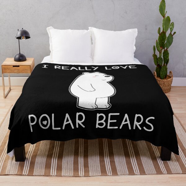 Item preview, Cute polar bear saying love designed and sold by Imutobi.