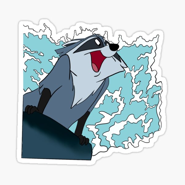 Meeko Sticker