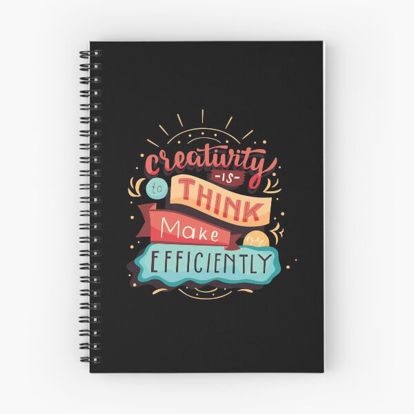 Item preview, 'Creativity is to think made efficiently' designed and sold by kalud-zoldyck.