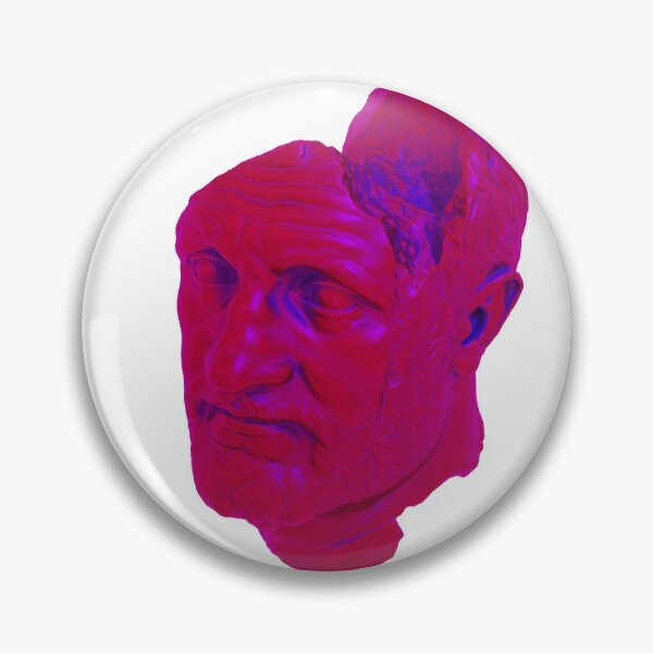 Item preview, Pink Bearded Man Statue 3D Art designed and sold by aydn-tee.