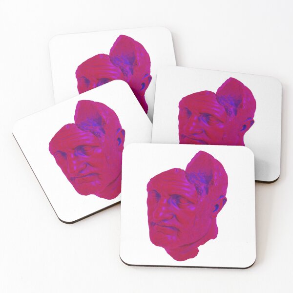 Item preview, Pink Bearded Man Statue 3D Art designed and sold by aydn-tee.