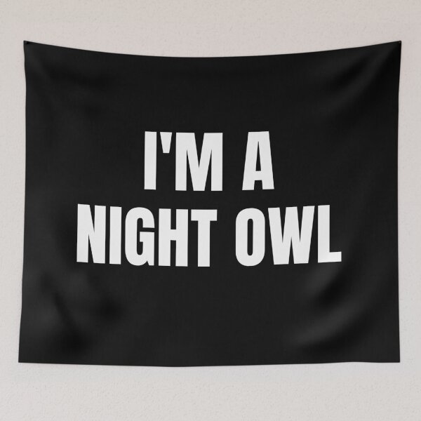 Item preview, I'm a night owl designed and sold by ds-4.