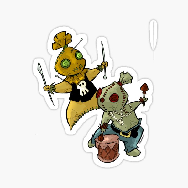 Voodoo Dolls Sticker