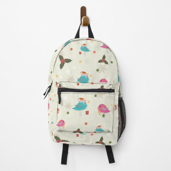 Item preview, Cute Holiday Birds Pattern designed and sold by ForFunDesigns.