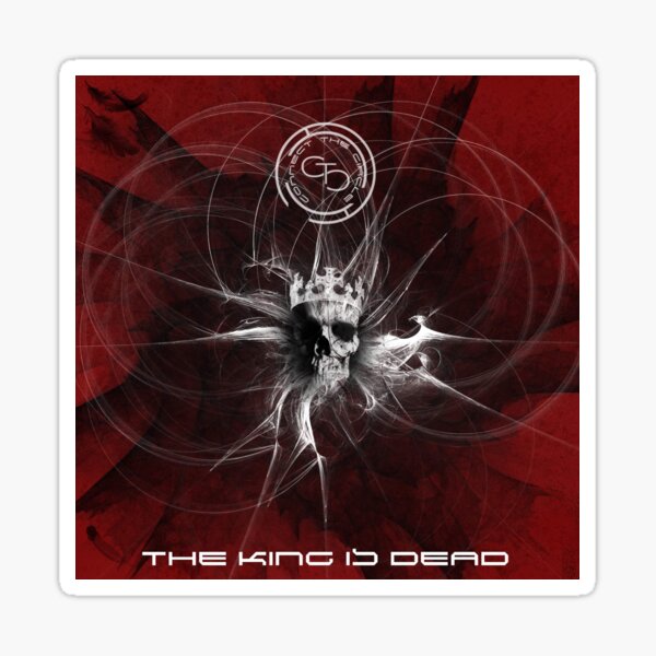 Connect The Circle - The King Is Dead Sticker