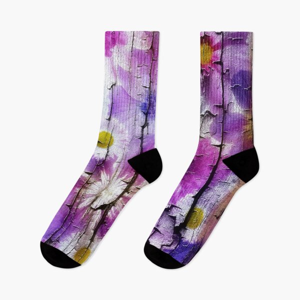 Item preview, Pretty Wood Burnt Floral Flower Print designed and sold by Mary Riley.