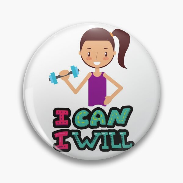 Item preview, I Can I Will - Quote to Live By designed and sold by BitsndPieces.