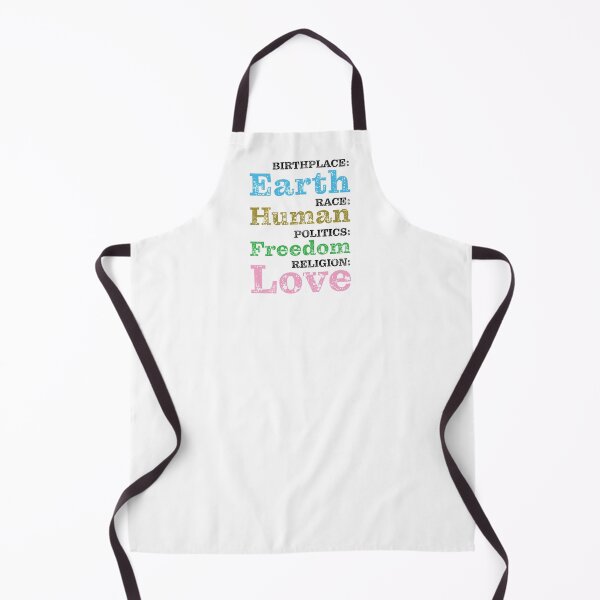 Item preview, Birthplace Earth Race Human Politics Freedom Religion Love - Black designed and sold by LookFrog.