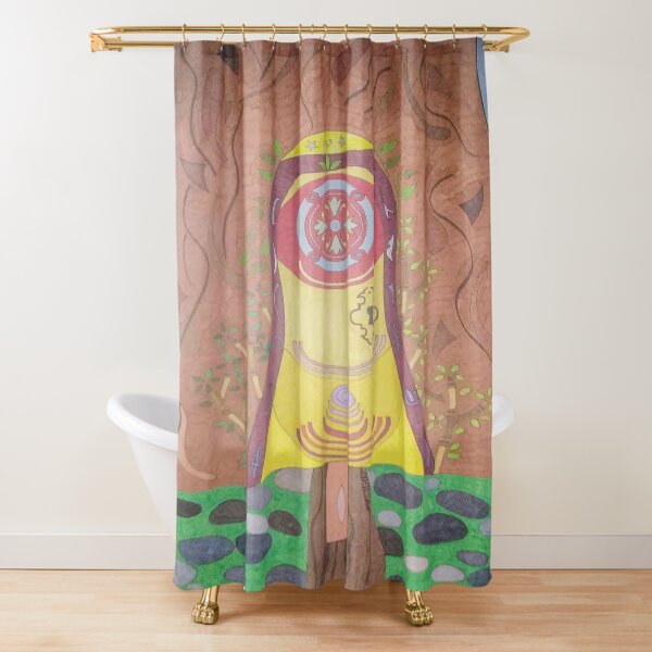 Gnome Home Shower Curtain