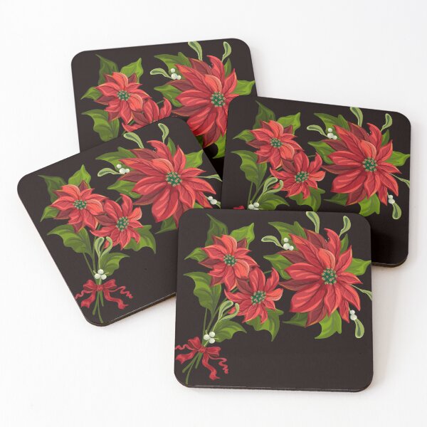 Item preview,  Red flowers designed and sold by dplachkinova.