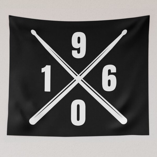 Item preview, Drummer Born 1960 Birthday designed and sold by playloud.