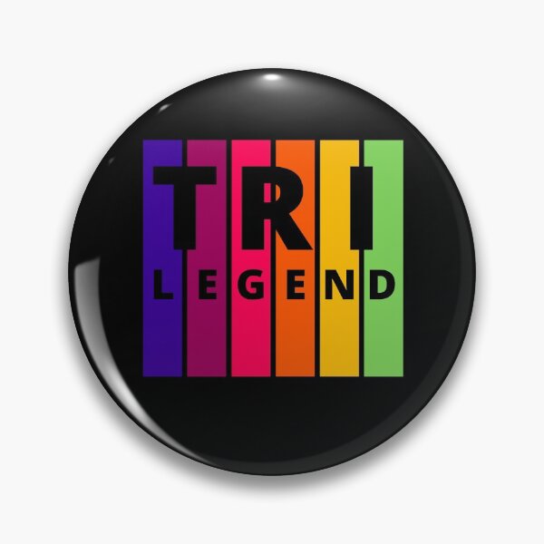 Item preview, TRI - Legend 6 Colors Bars designed and sold by shopbikeshirt.