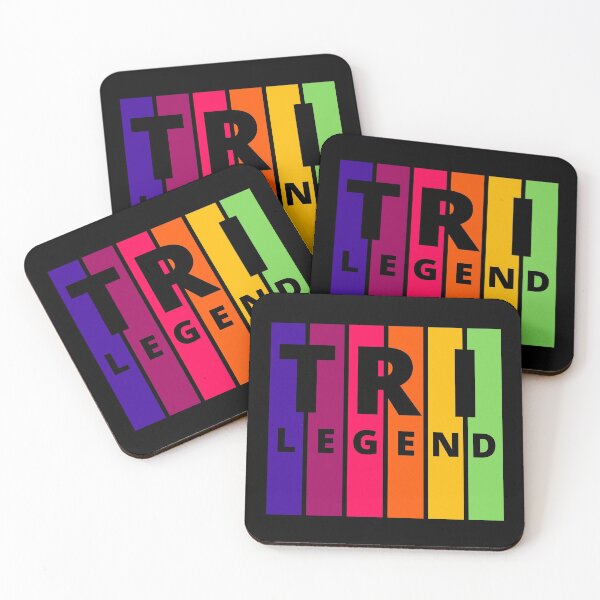 Item preview, TRI - Legend 6 Colors Bars designed and sold by shopbikeshirt.