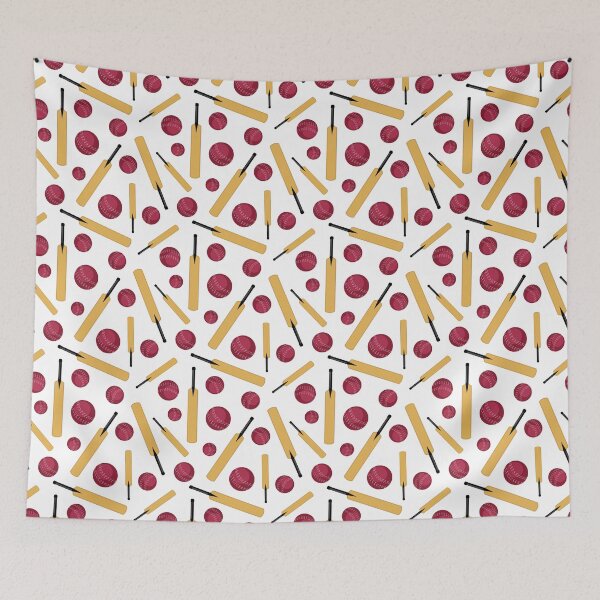 Item preview, Cricket Player | Cricket Bats and Balls Pattern designed and sold by CreativeTwins.