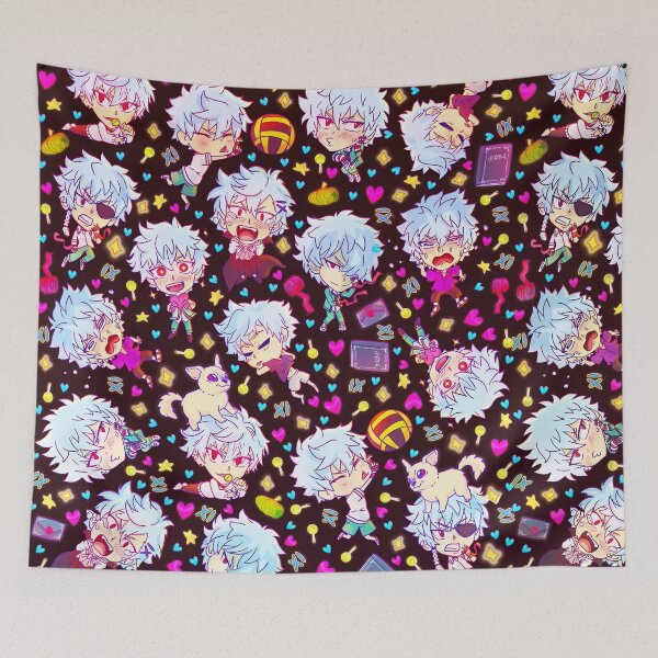 Item preview, The disastrous life of Saiki K! Shun Kaidou blanket! Black designed and sold by angsty-angst.