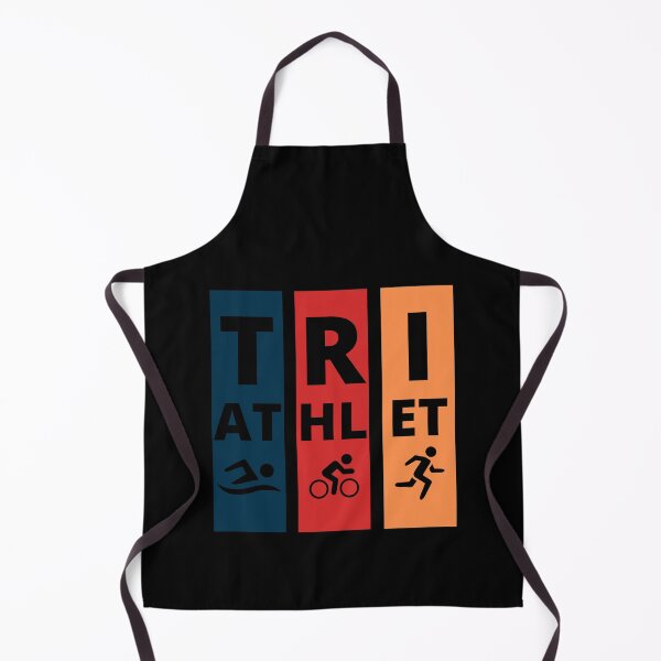 Item preview, TRI - Athlet 3 Colors Bars BRG Icons designed and sold by shopbikeshirt.