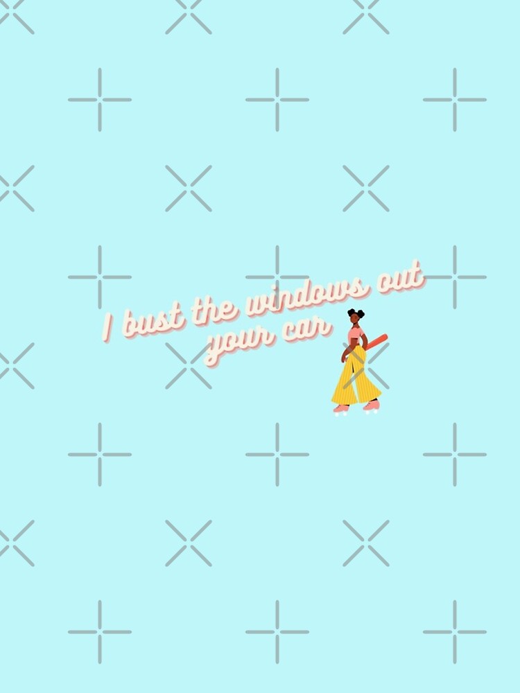 ""I bust the windows out your car" Glee" iPhone Case for Sale by