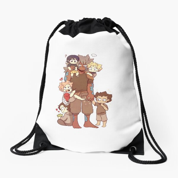 Acnologia + little Dragon Slayers Drawstring Bag