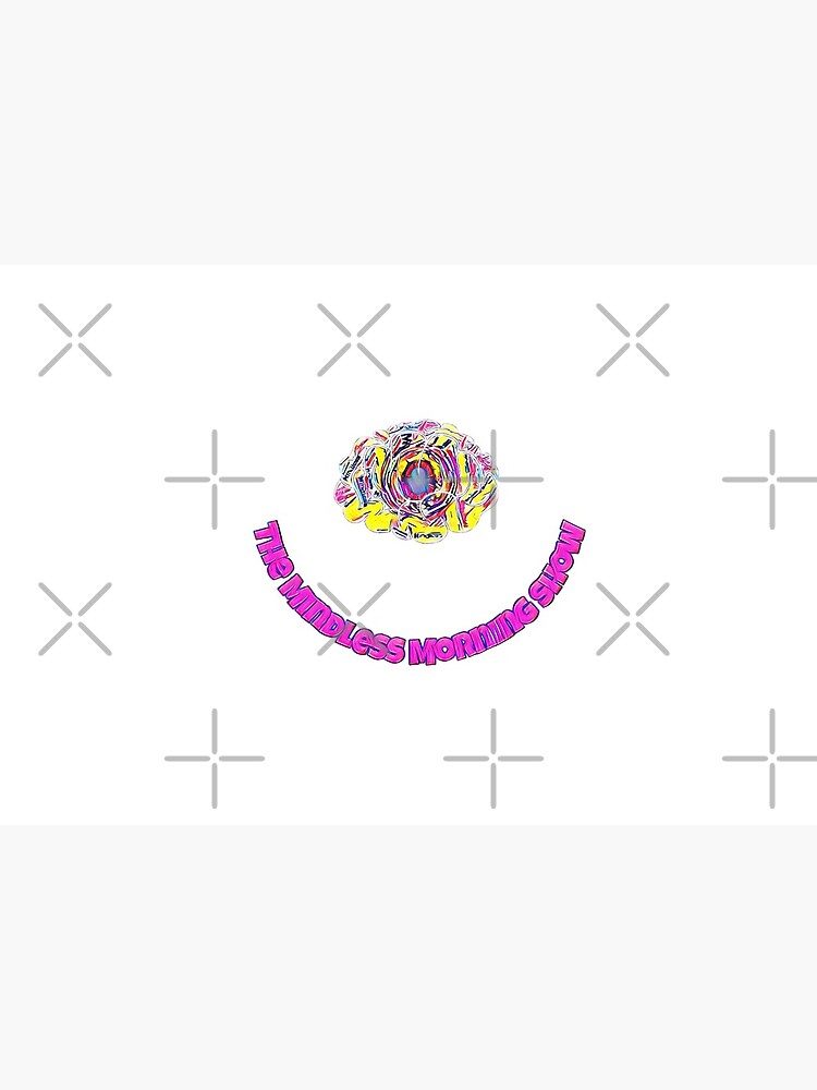 Mindless Morning Show Smile Mask Pink by Mindless-Merch