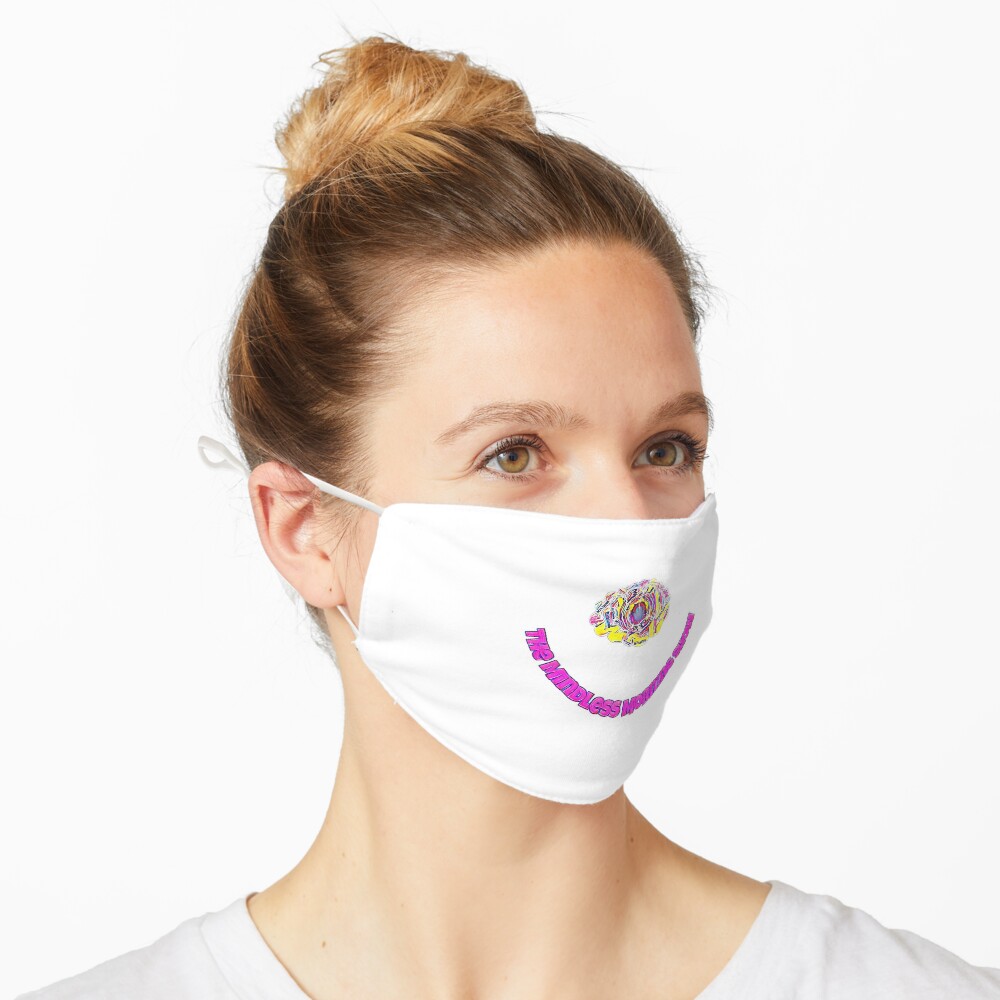 Mindless Morning Show Smile Mask Pink Mask