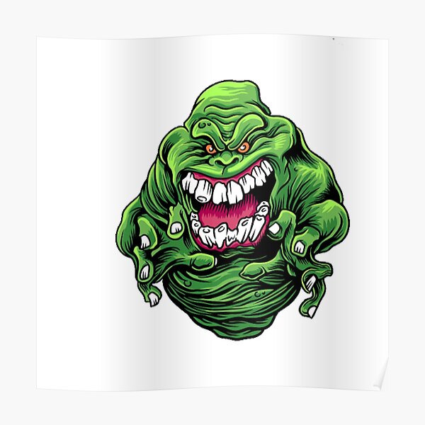 Slimer Posters | Redbubble