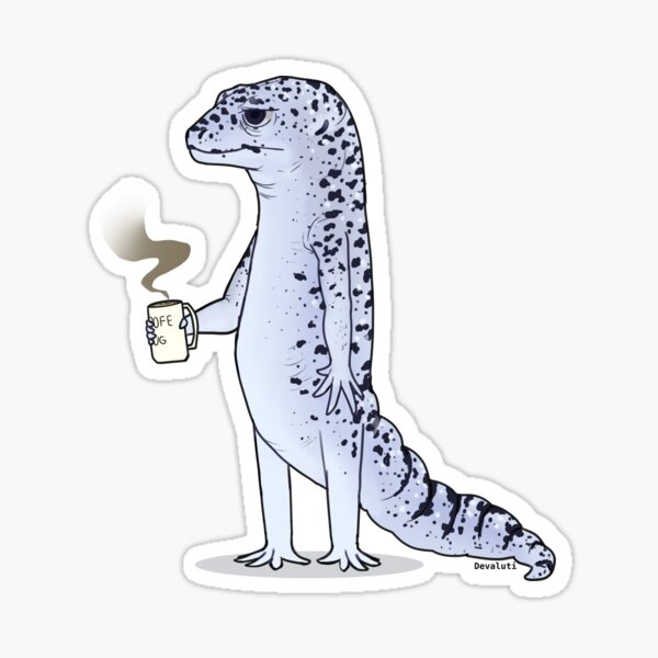 Item preview, Monday Leopard Gecko designed and sold by Devaluti.
