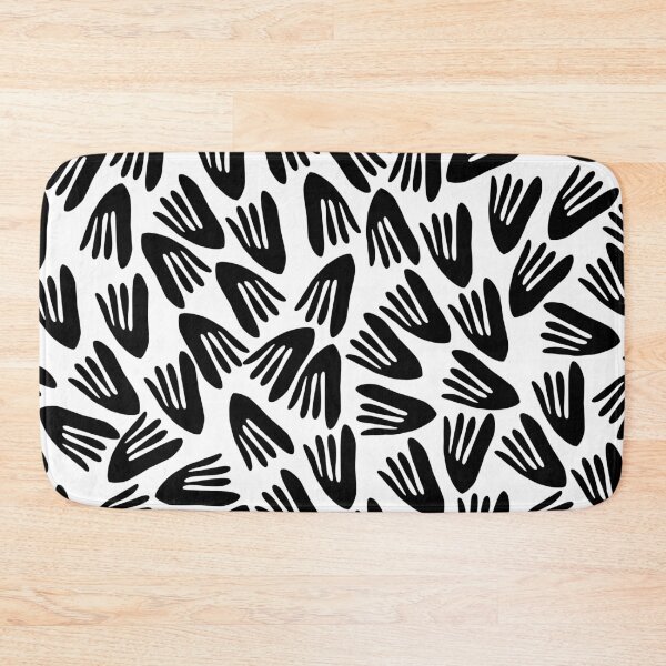 Item preview, Papier Découpé Modern Abstract Cutout Pattern in Black and White designed and sold by kierkegaard.