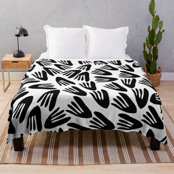 Item preview, Papier Découpé Modern Abstract Cutout Pattern in Black and White designed and sold by kierkegaard.