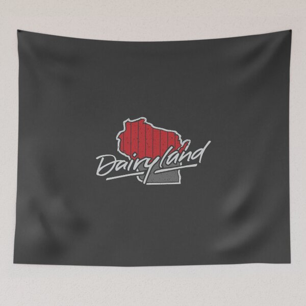 Item preview, Dairyland Wisconsin Handwritten Barn Boards Outline designed and sold by gstrehlow2011.