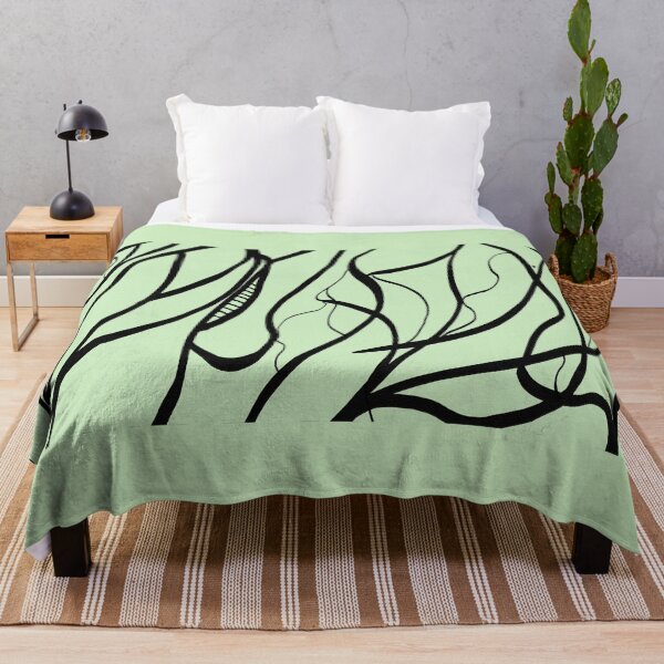 Item preview, Mint and black abstract designed and sold by Bentley Davis.