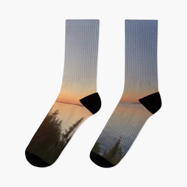 Item preview, Sunset over the water designed and sold by sielo17.