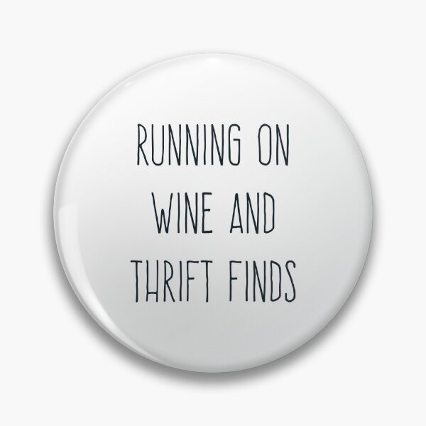 Item preview, Running on Wine and Thrift Finds Online Seller designed and sold by wugnia.