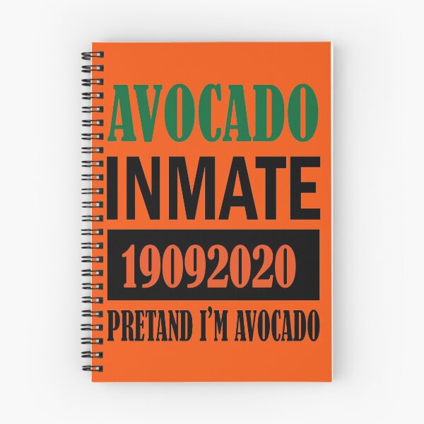 Item preview, Avocado Quarantine inmate -pretend i'm avocado designed and sold by YAHIA-14.
