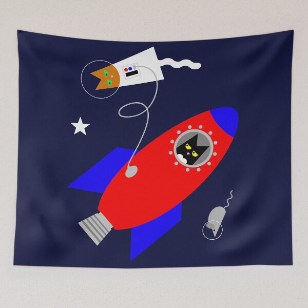 Item preview, Space Cat designed and sold by QuoteGeek.