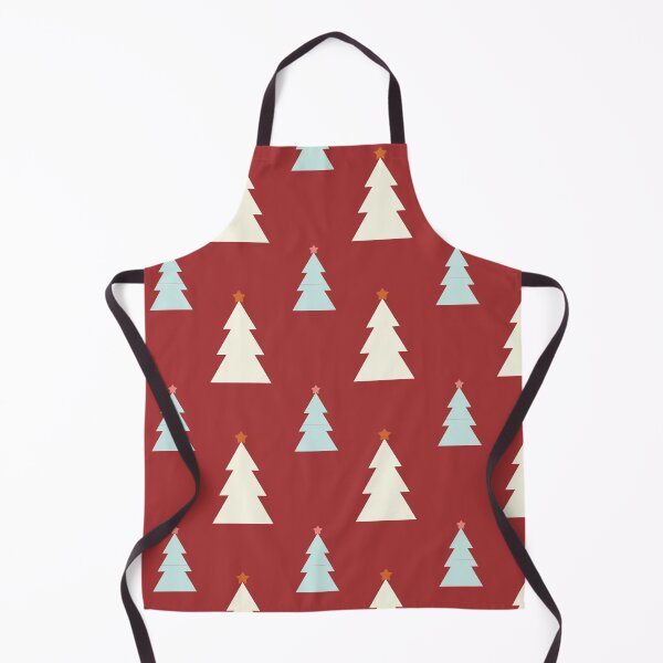 Item preview, Red Christmas Tree Holiday Pattern designed and sold by ForFunDesigns.