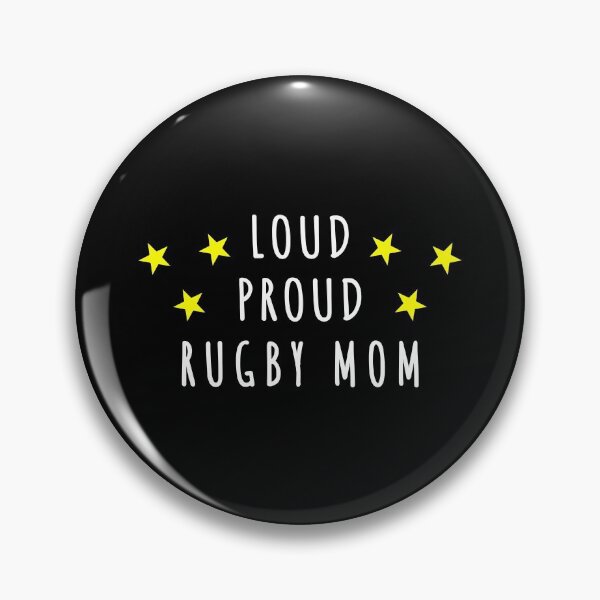Artikelvorschau, Laute, stolze Rugby-Mutter entworfen und verkauft von TheGreenGoat.