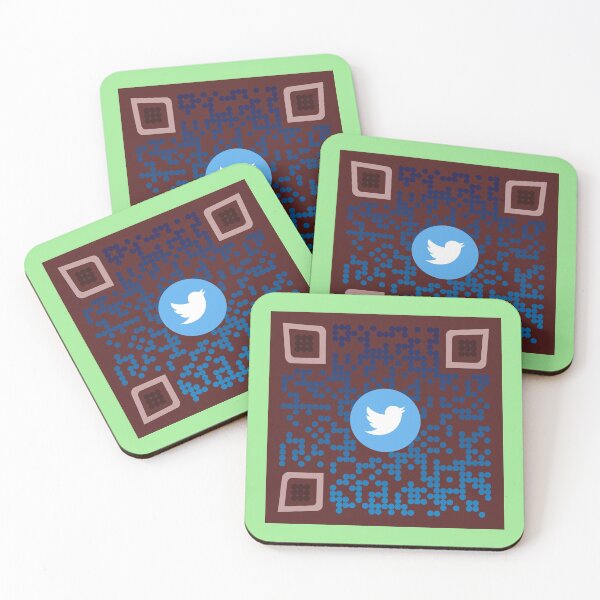 Item preview, QR Code With Twitter designed and sold by Sameer Shrivastava.