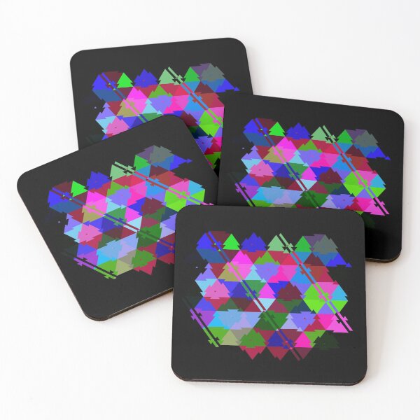 Item preview, Cool Colored triangles art designed and sold by AYACHI90.