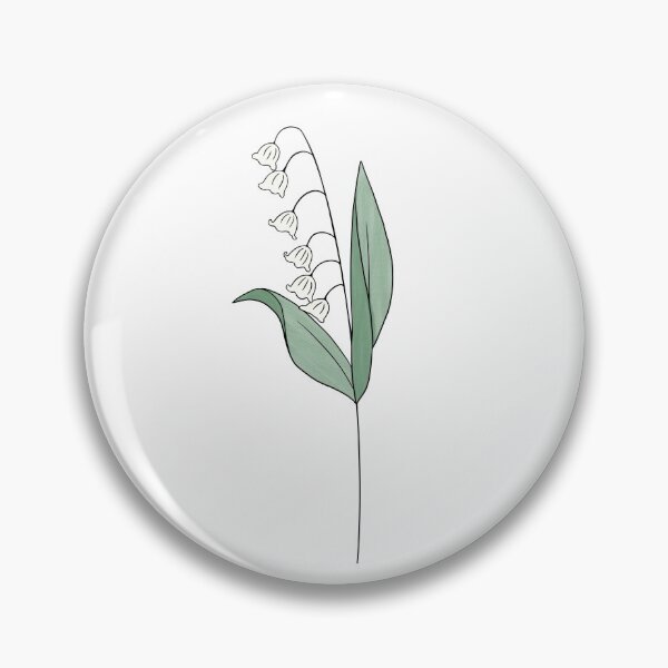Item preview, May Birth Month Flower | Lily of the Valley | Color designed and sold by ekwdesigns.