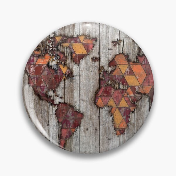 Item preview, Abstract Natural Skin World Map designed and sold by Diego Tirigall.