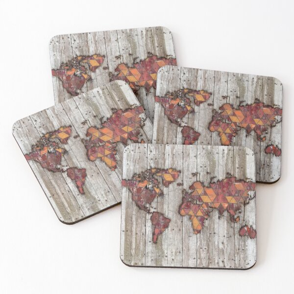 Item preview, Abstract Natural Skin World Map designed and sold by Diego Tirigall.
