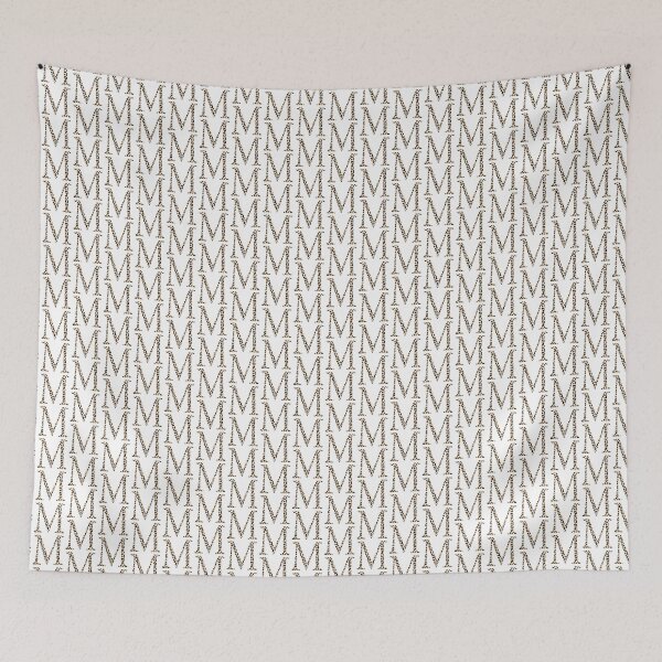 Item preview, Mu M Cheetah Greek Letter designed and sold by AdventureFinder.