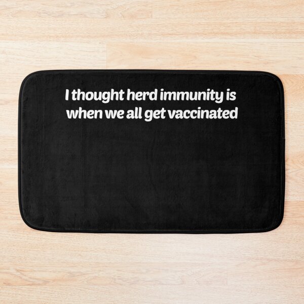 Item preview, Herd Immunity is the Solution to the Virus! designed and sold by trendo.