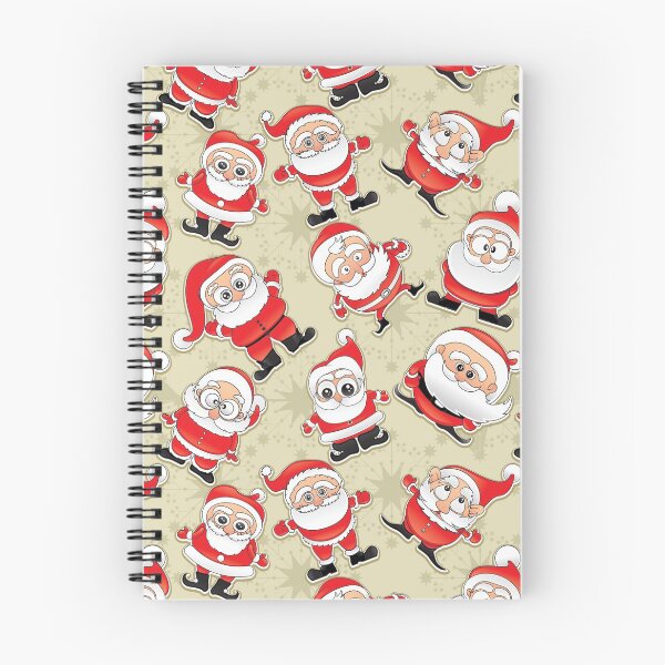 Item preview, Cute Funny Christmas Santa Pattern designed and sold by ForFunDesigns.