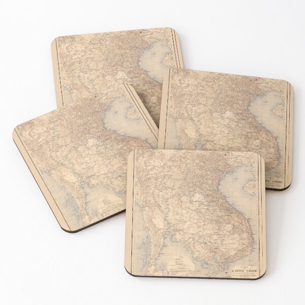 Item preview, Map of Indochina (1895) designed and sold by allhistory.