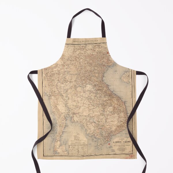 Item preview, Map of Indochina (1895) designed and sold by allhistory.
