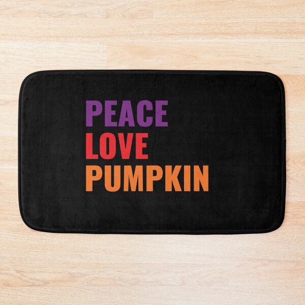 Item preview, Peace Love Pumpkin designed and sold by Zerasu.