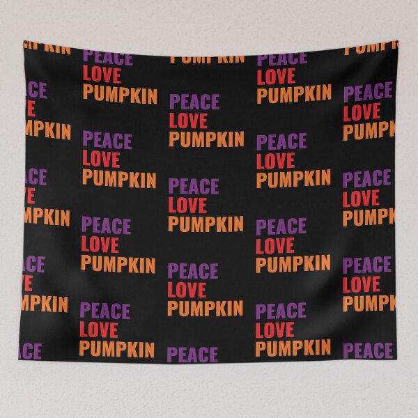 Item preview, Peace Love Pumpkin designed and sold by Zerasu.